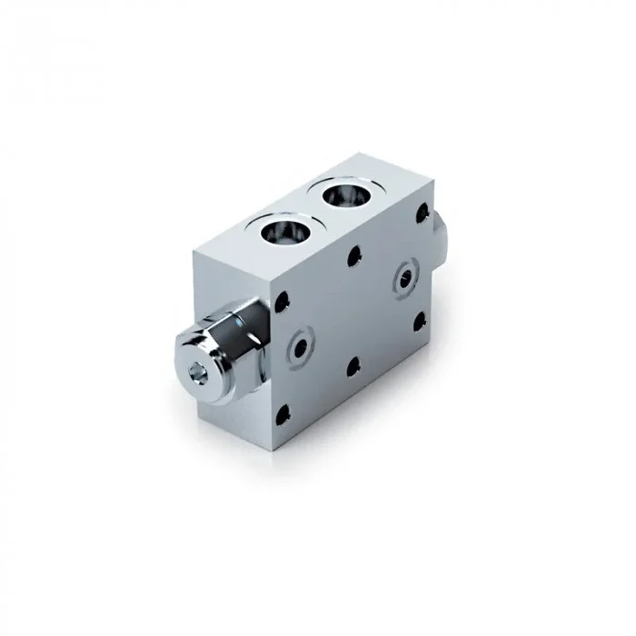 Гідрозамок двосторонній фланцевий  VBPDE 3/8" FL Oleodinamica Marchesini