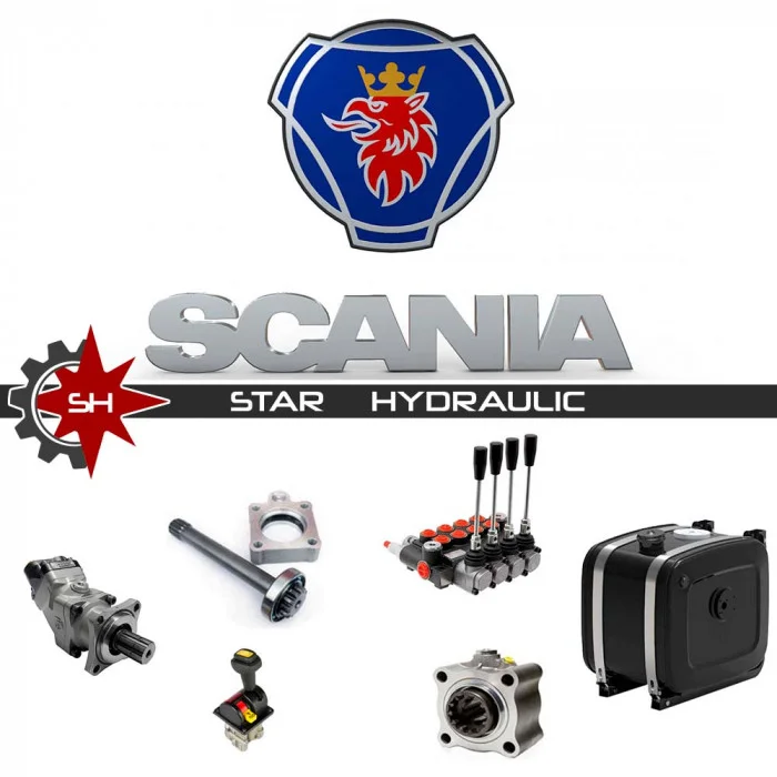 Комплект гідравліки на самоскид Scania